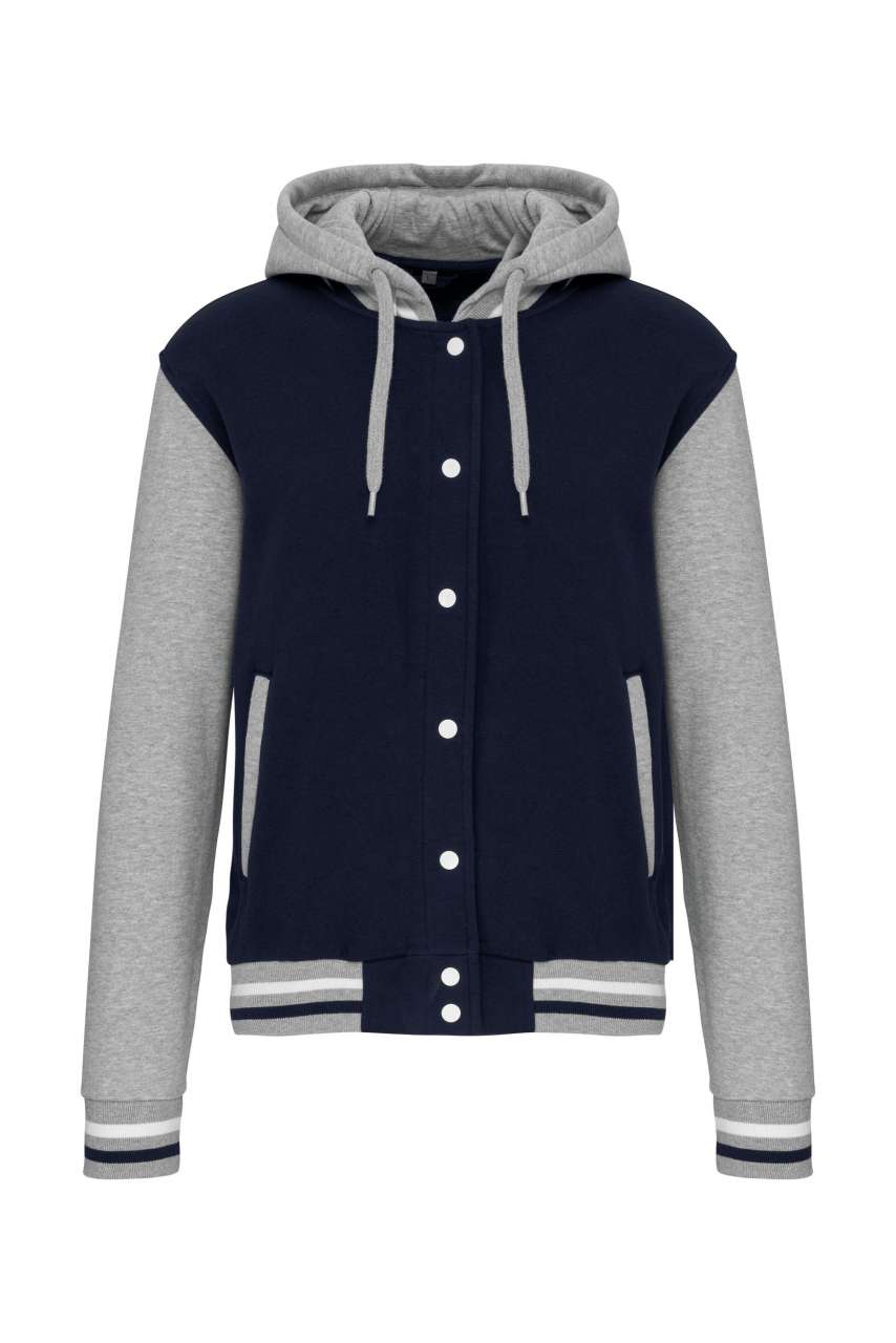 KA4003 Navy/Oxford Grey/White