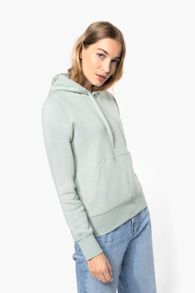LADIES' ECO-FRIENDLY HOODED SWEATSHIRT