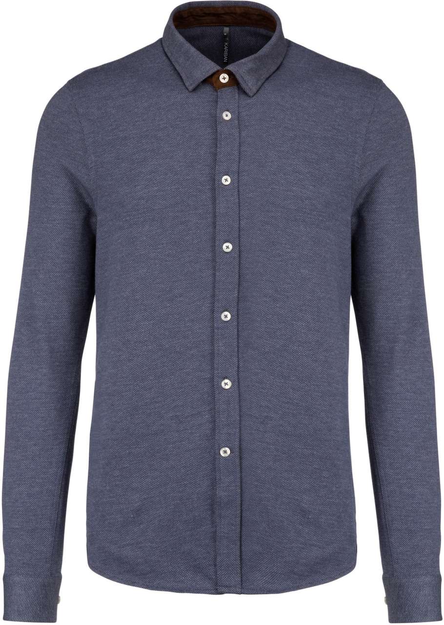 KA507 Jacquard Blue