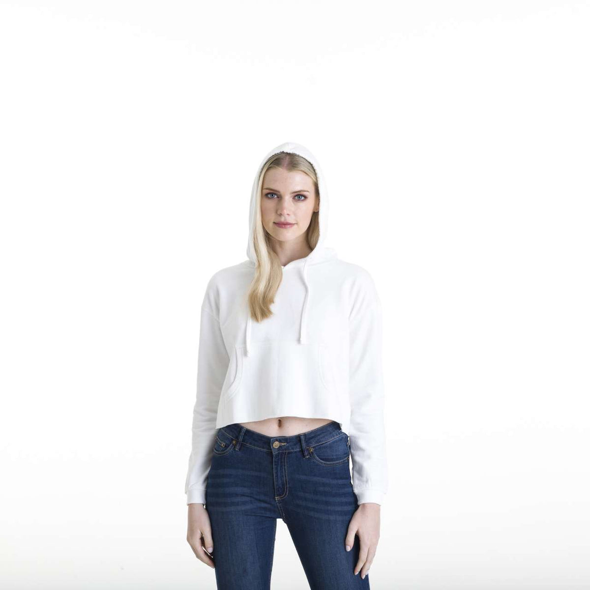 WOMEN'S CROPPED HOODIE