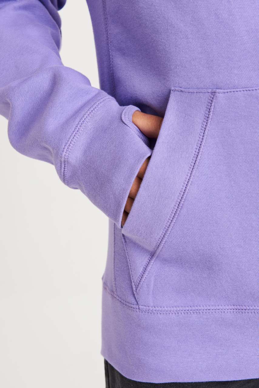 CROSS NECK HOODIE