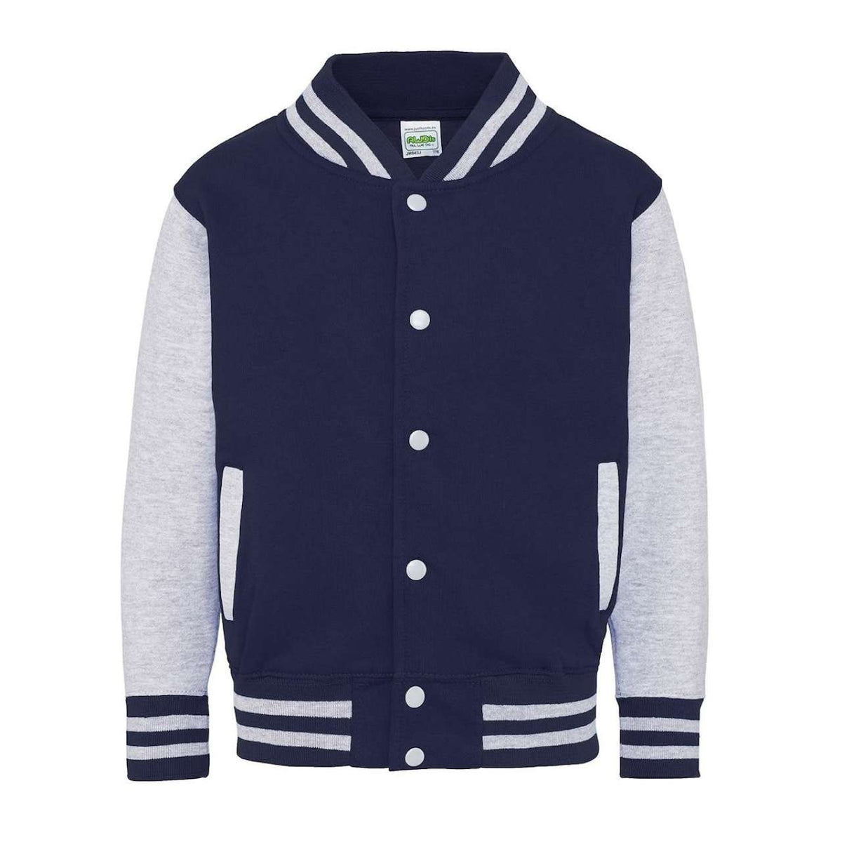 AWJH043J Oxford Navy/Heather Grey