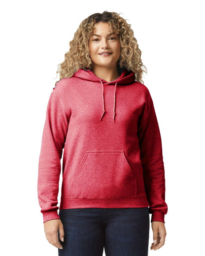 GI18500 Heather Sport Scarlet Red