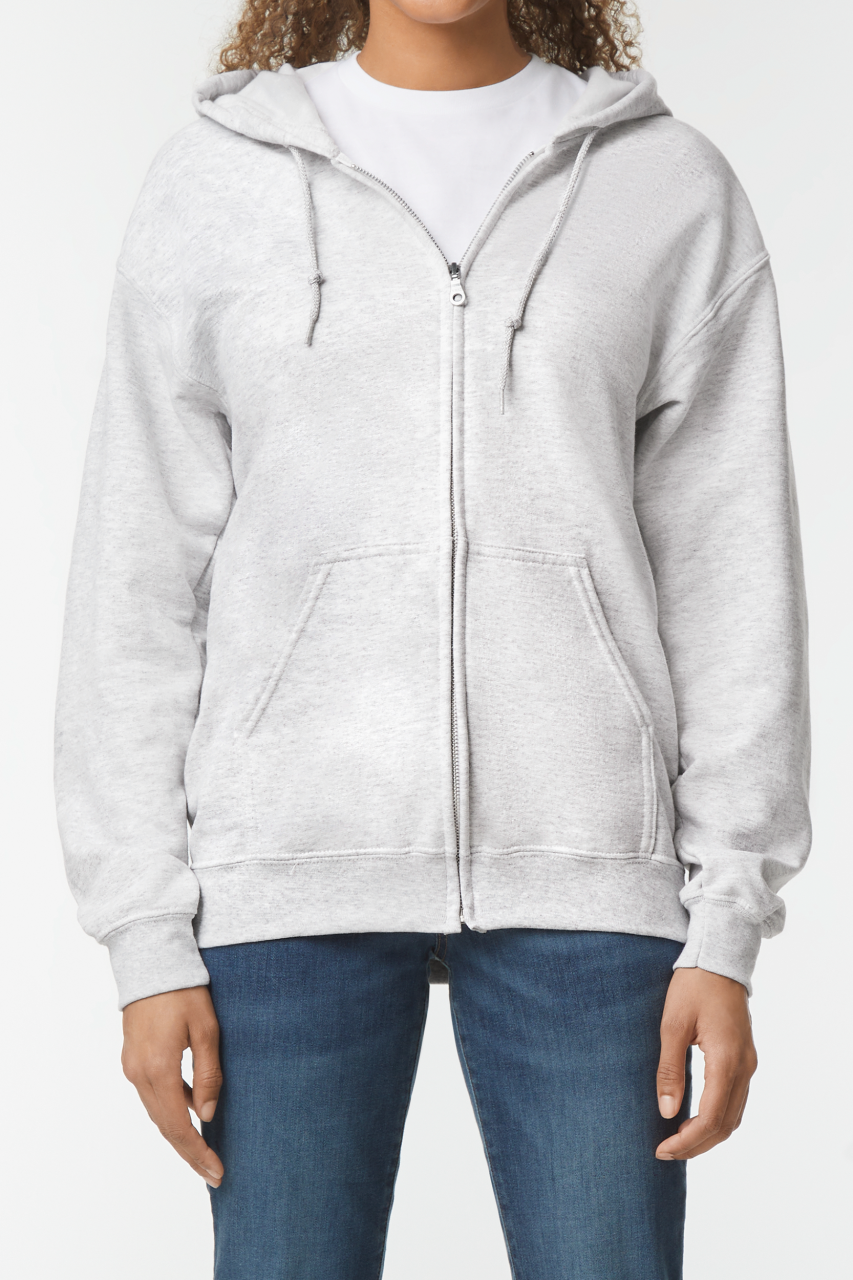 HEAVY BLEND™ ADULT FULL ZIP HOODED SWEATSHIRT