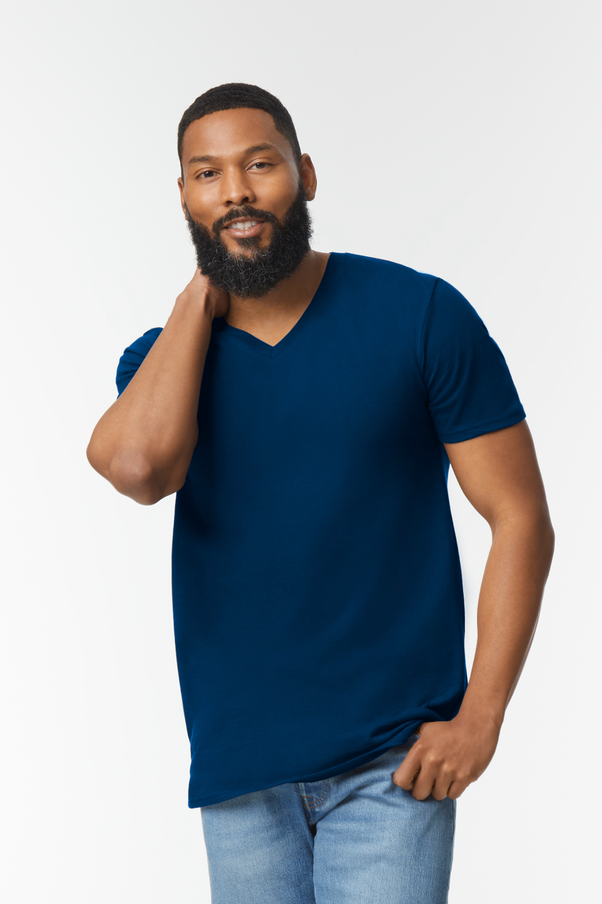 SOFTSTYLE™ ADULT V-NECK T-SHIRT