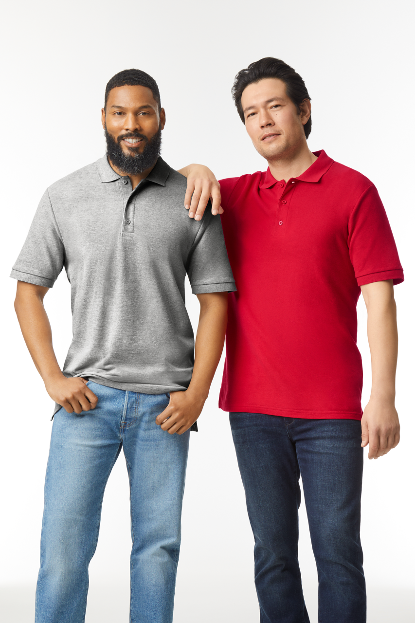 PREMIUM COTTON® ADULT DOUBLE PIQUÉ POLO