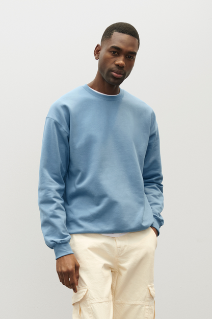 SOFTSTYLE™ MIDWEIGHT FLEECE ADULT CREWNECK