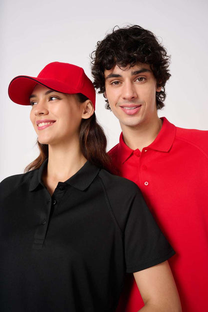 LADIES' BASIC POLYESTER POLO SHIRT