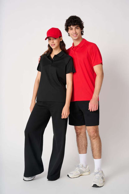 LADIES' BASIC POLYESTER POLO SHIRT