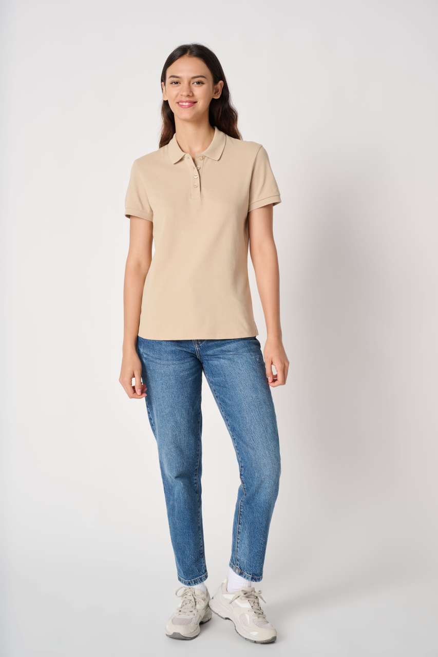 LADIES' PIQUE POLO SHIRT