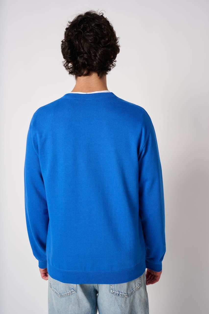 UNISEX BASIC ROUND NECK TUBULAR SWEATSHIRT