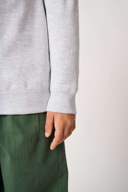 KIDS' BASIC ROUND NECK SWEATSHIRT