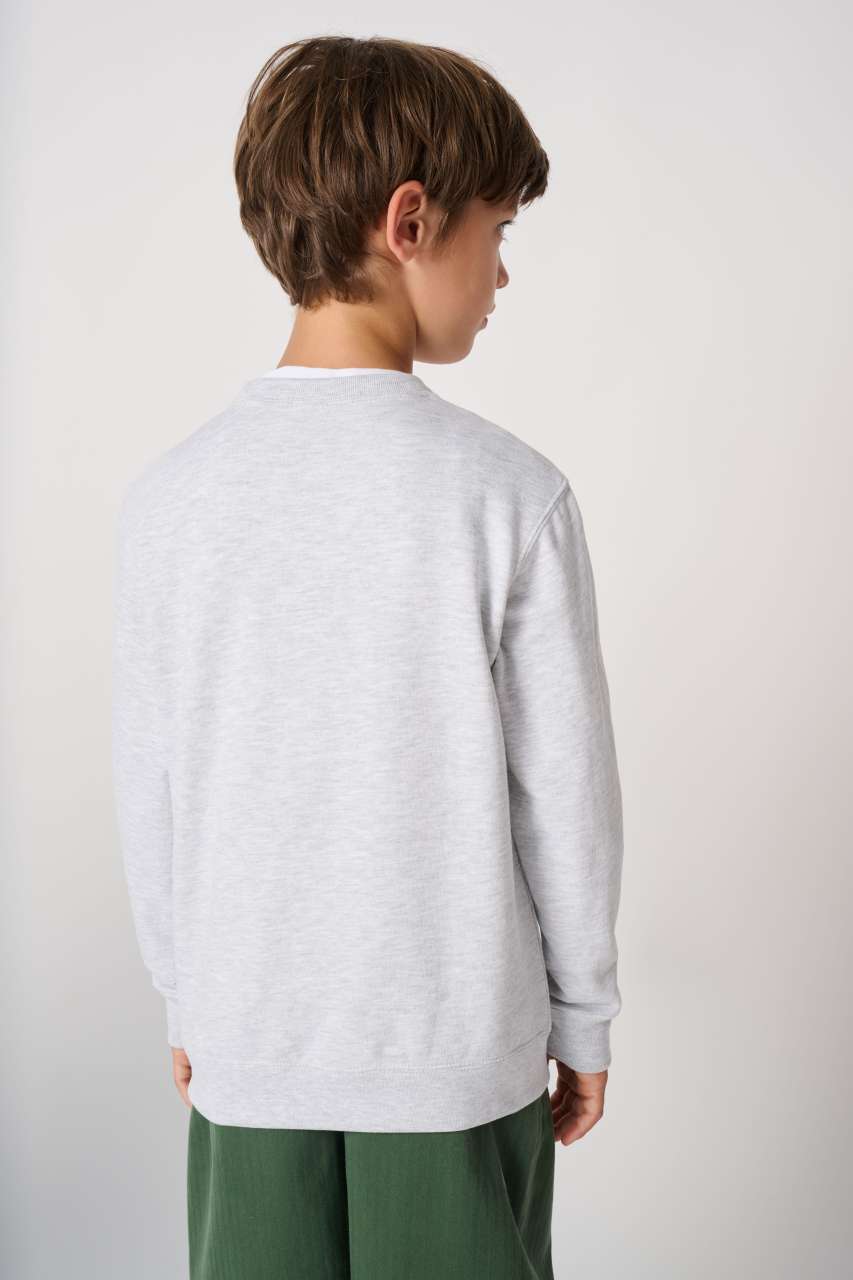 KIDS' BASIC ROUND NECK SWEATSHIRT