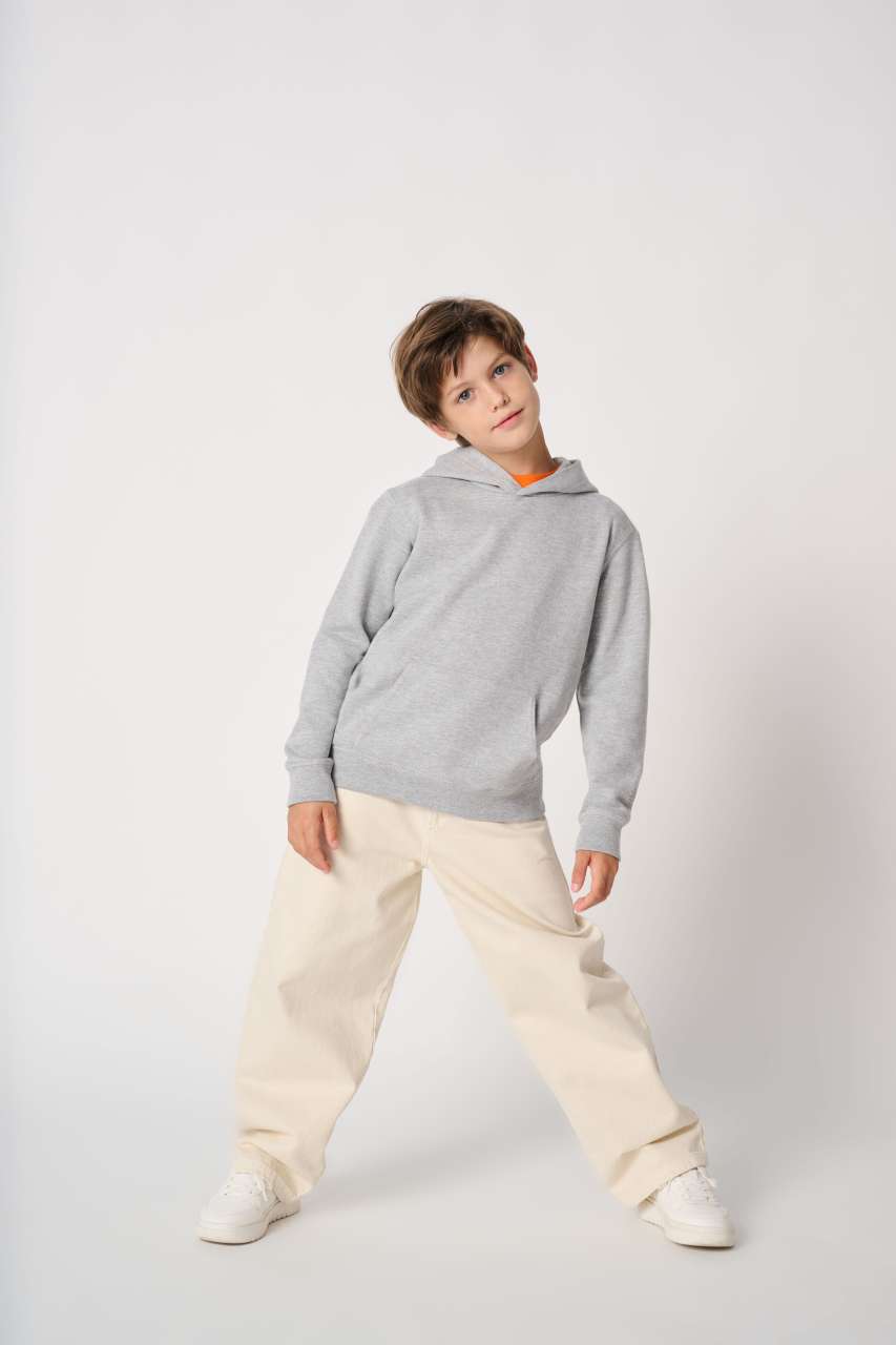KIDS' BASIC HOODIE SWEATSHIRT
