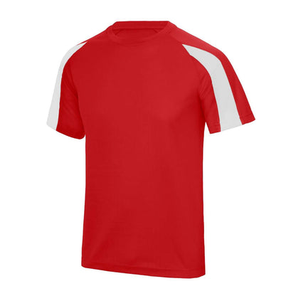 JC003 Fire Red/Arctic White