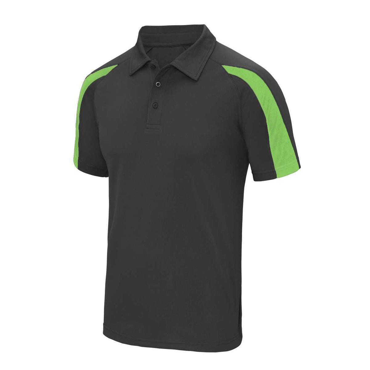 JC043 Charcoal/Lime Green