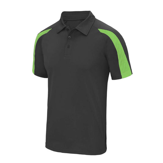 JC043 Charcoal/Lime Green