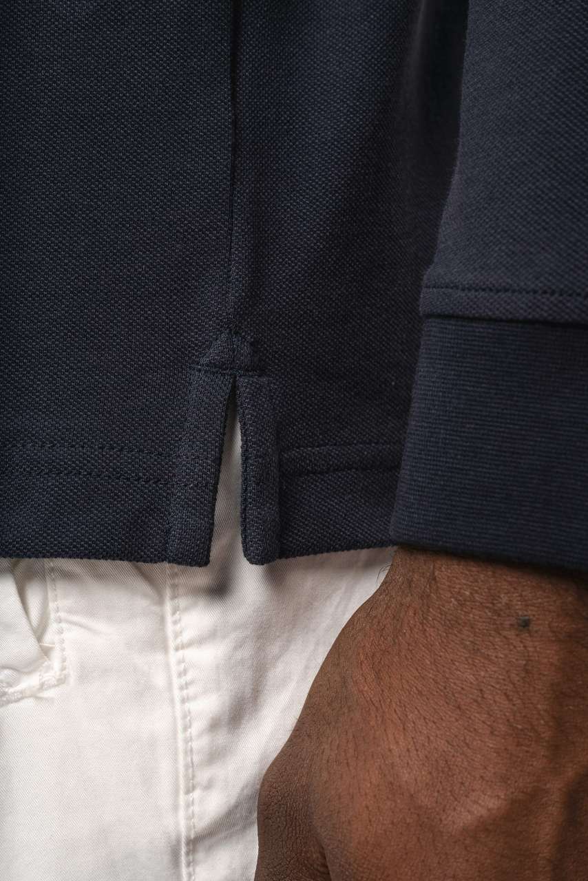 MEN’S ORGANIC 180 PIQUÉ POLO SHIRT LONG SLEEVES