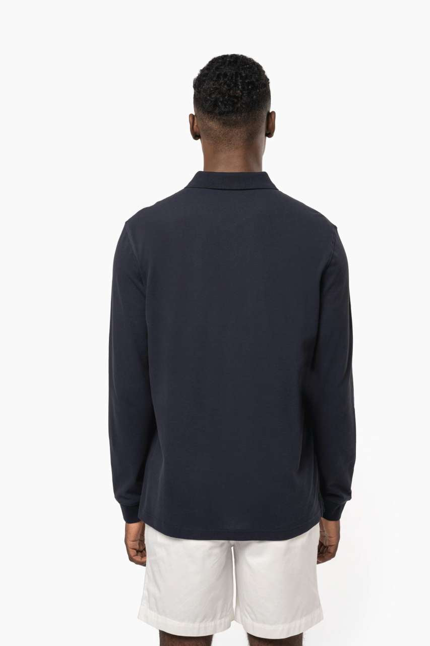 MEN’S ORGANIC 180 PIQUÉ POLO SHIRT LONG SLEEVES