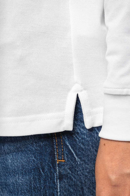 LADIES’ ORGANIC 180 PIQUÉ POLO SHIRT LONG SLEEVES