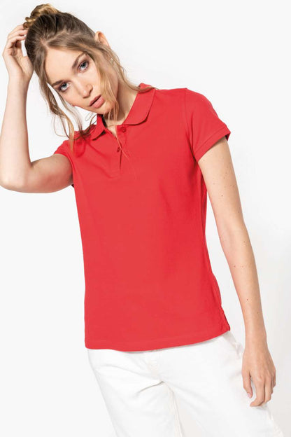 LADIES' SHORT-SLEEVED POLO SHIRT
