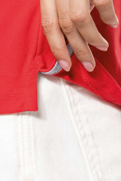 LADIES' SHORT-SLEEVED POLO SHIRT
