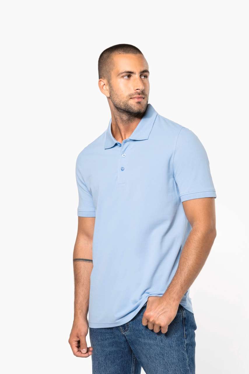 MEN'S SHORT-SLEEVED PIQUÉ POLO SHIRT