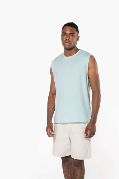 ECO-FRIENDLY MEN SLEEVELESS T-SHIRT