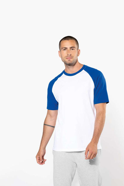 BASEBALL - SHORT-SLEEVED TWO-TONE T-SHIRT
