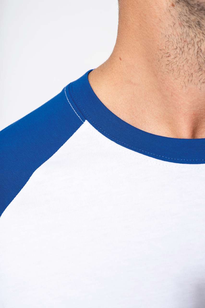 BASEBALL - SHORT-SLEEVED TWO-TONE T-SHIRT