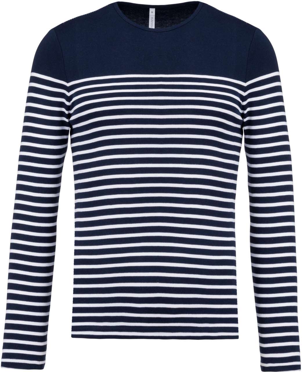 KA366 Striped Navy/White