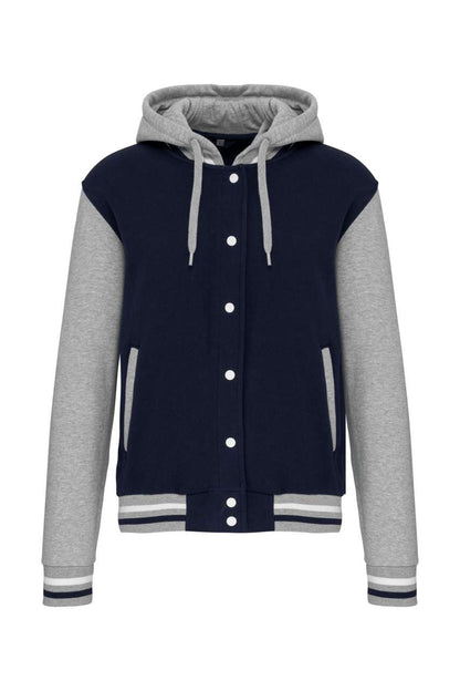 KA4003 Navy/Oxford Grey/White