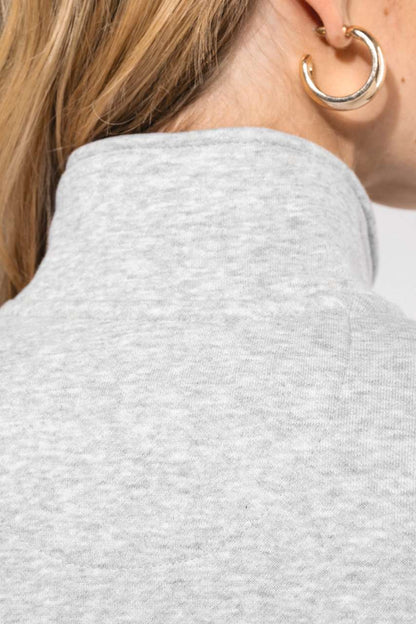 LADIES FLEECE CADET JACKET