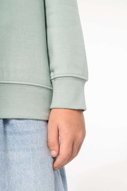 KIDS' ECO-FRIENDLY CREW NECK SWEATSHIRT