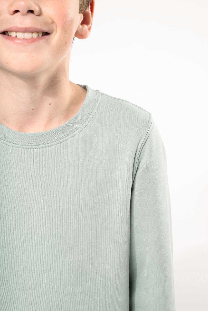 KIDS' ECO-FRIENDLY CREW NECK SWEATSHIRT