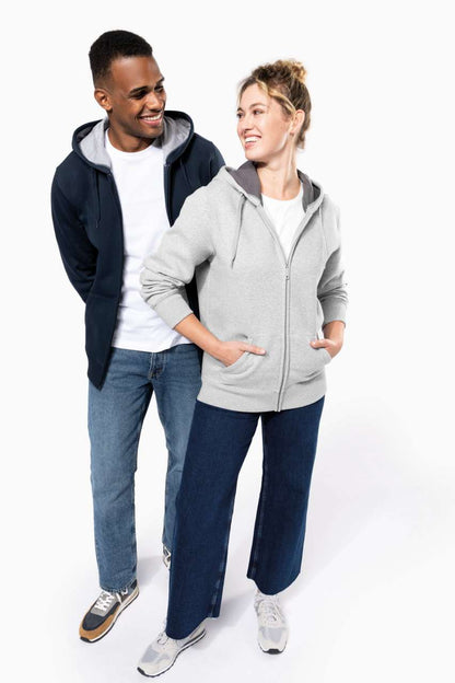 FULL ZIP HOODED SWEATSHIRT