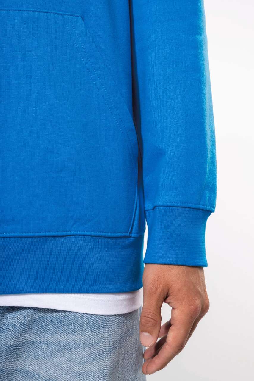 MEN'S CONTRAST HOODED SWEATSHIRT