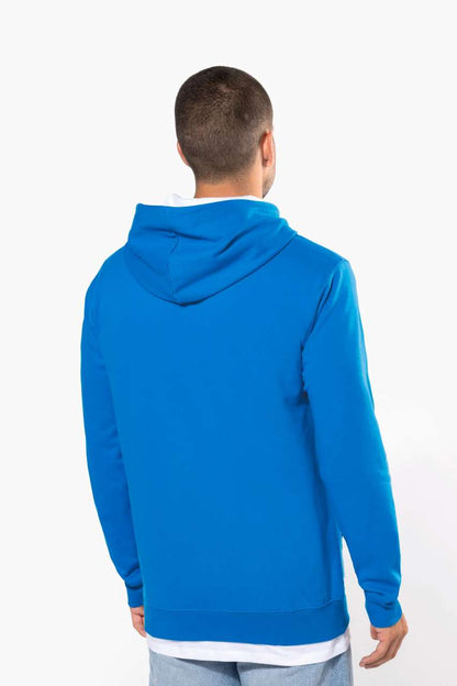 MEN'S CONTRAST HOODED SWEATSHIRT