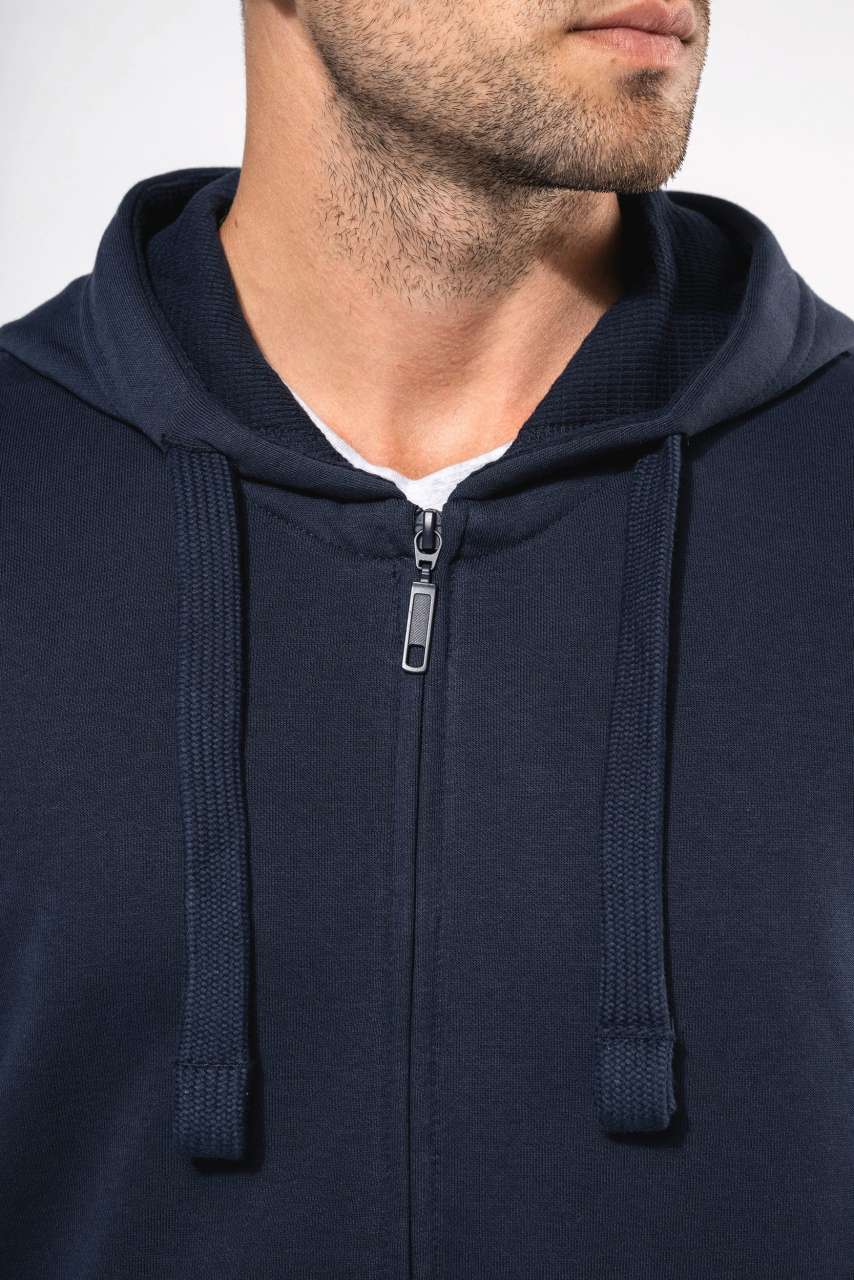 MEN'S FULL ZIP HOODED SWEATSHIRT