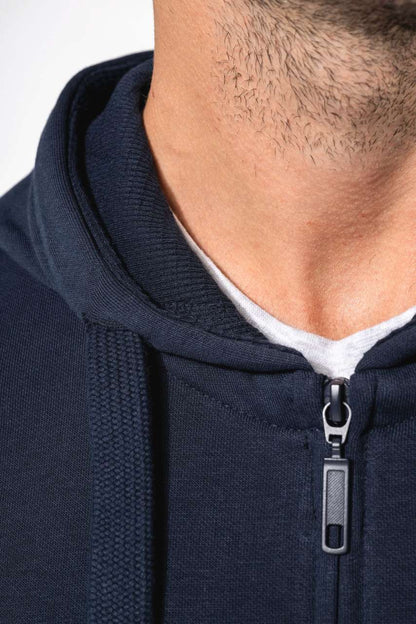 MEN'S FULL ZIP HOODED SWEATSHIRT