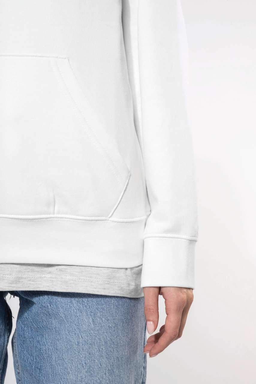 LADIES’ CONTRAST HOODED SWEATSHIRT