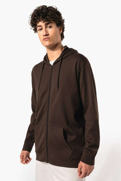 FULL ZIP HOODED SWEATSHIRT
