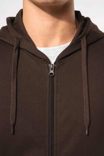 FULL ZIP HOODED SWEATSHIRT