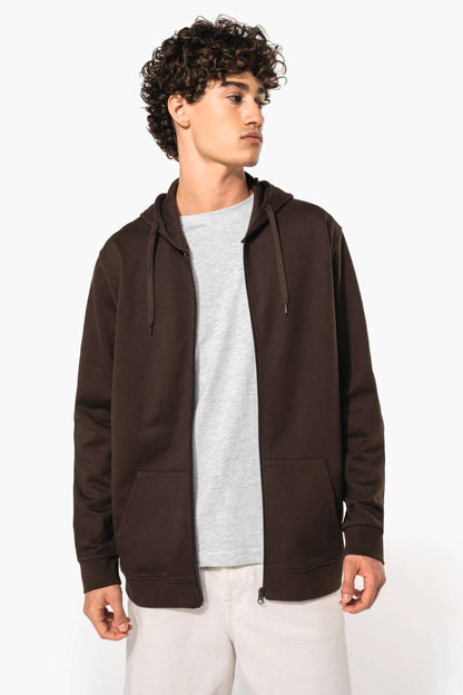 FULL ZIP HOODED SWEATSHIRT