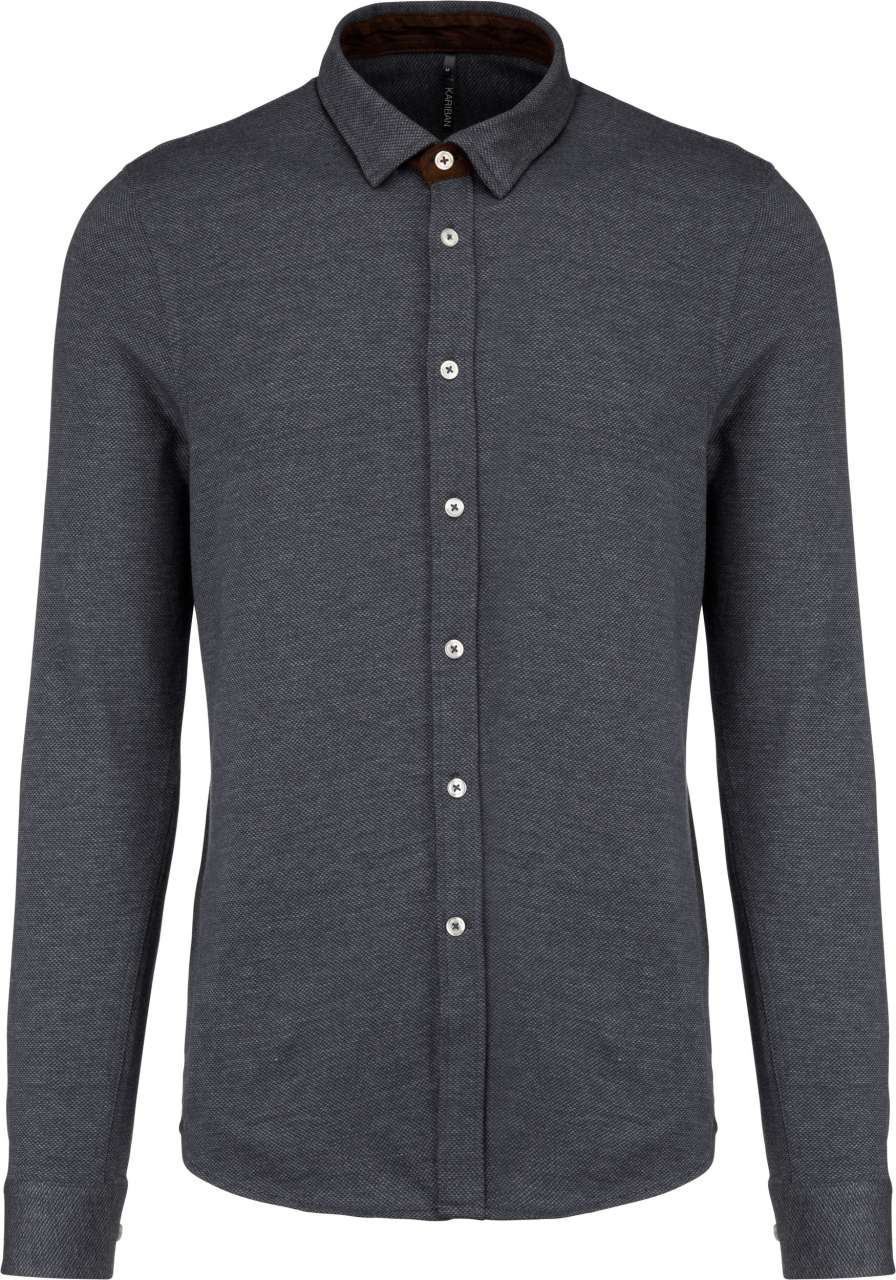 KA507 Jacquard Dark Grey