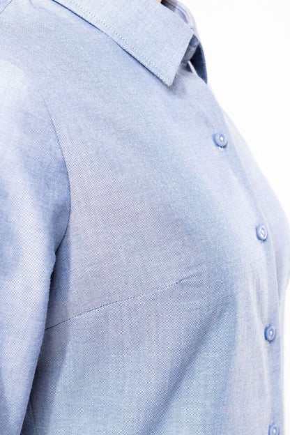LADIES' LONG-SLEEVED OXFORD SHIRT