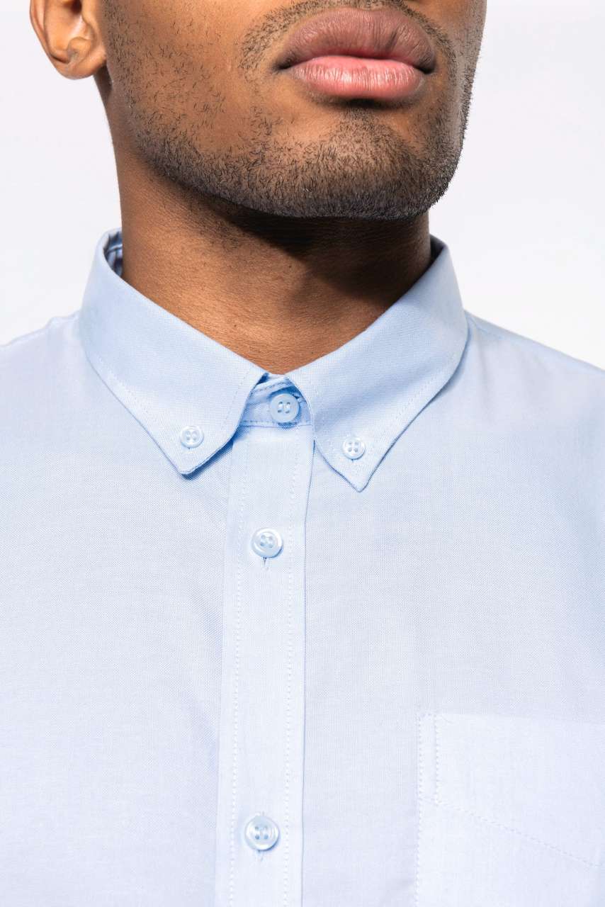 MEN'S SHORT-SLEEVED OXFORD SHIRT