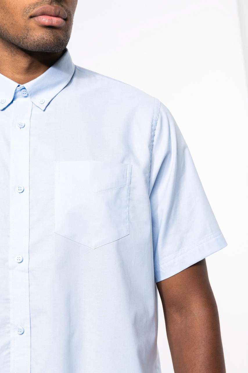 MEN'S SHORT-SLEEVED OXFORD SHIRT