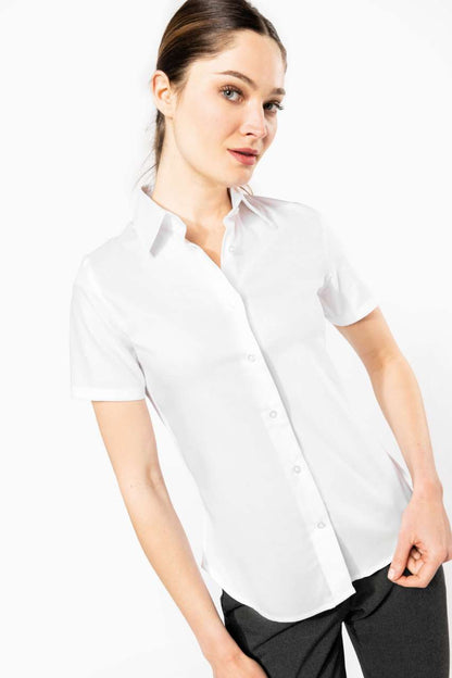 LADIES' SHORT-SLEEVED NON-IRON SHIRT