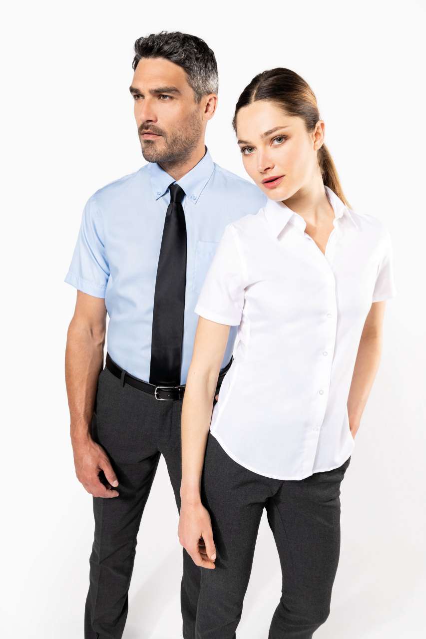 LADIES' SHORT-SLEEVED NON-IRON SHIRT